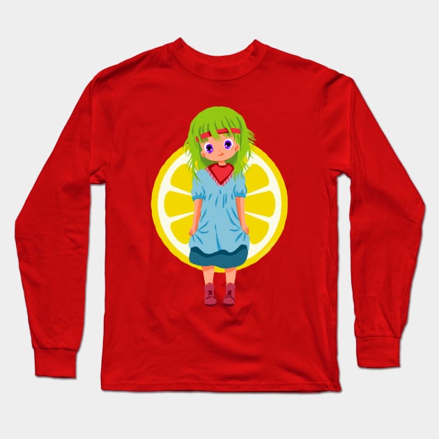 Niña Fruta Long Sleeve T-Shirt by Deick